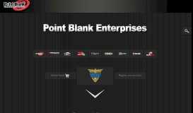 
							         Point Blank Enterprises, Inc.								  
							    