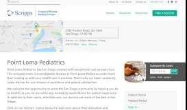 
							         Point Loma Pediatrics - Scripps Affiliated Medical Groups								  
							    