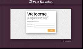 
							         PointRecognition - ThankYou Login Page								  
							    