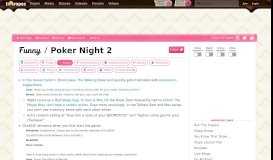 
							         Poker Night 2 / Funny - TV Tropes								  
							    