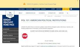 
							         POL 101: American Political Institutions - Cerritos College								  
							    