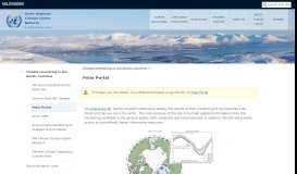 
							         Polar Portal | Arctic Regional Climate Centre Network								  
							    