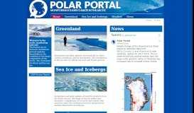 
							         Polar Portal: Home								  
							    