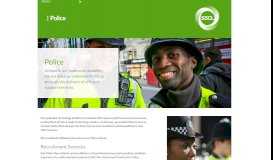 
							         Police | SSCL | Shared Services Connected Ltd								  
							    