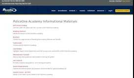 
							         PoliceOne Academy Informational Materials | PoliceOne ...								  
							    