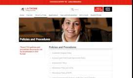 
							         Policies and Procedures - La Trobe ... - La Trobe College Australia								  
							    