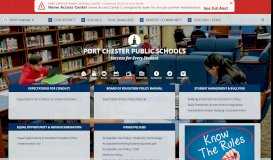 
							         Policies / Code of Conduct - Port Chester Public Schools								  
							    