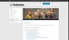 
							         Policies - Dubuque Community Schools								  
							    
