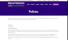 
							         Policies & Resources - Breakthrough Schools | Explore Top-Rated ...								  
							    