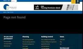 
							         Policy and Guidance | Planning Portal								  
							    