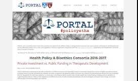 
							         #policyethx 2016-2017 - PORTAL: Program on Regulation ...								  
							    