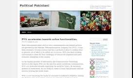 
							         Political Pakistani | A Deep Insight On Pakistani Politics From A ...								  
							    