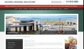 
							         Polson Health | Physician Network | KRH Family | Kalispell Regional ...								  
							    