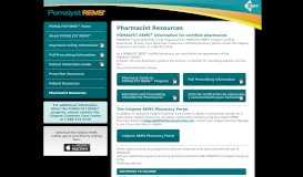 
							         Pomalyst REMS Pharmacist Resources								  
							    