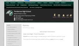 
							         Ponderosa High School - Parents - El Dorado Union High School District								  
							    