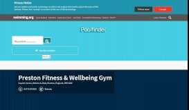 
							         Poolfinder | Nuffield Health Preston - Swimming.org								  
							    