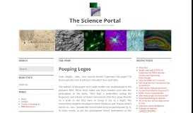 
							         poop – The Science Portal								  
							    
