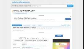 
							         poornata.com at WI. Aditya Birla Group | Poornata 9.1 Sign-in								  
							    