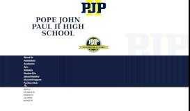
							         Pope John Paul II High School								  
							    