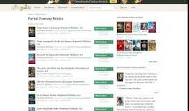 
							         Popular Portal Fantasy Books - Goodreads								  
							    
