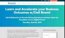 
							         Porsche Driving Experience SmallEvent | Dell Boomi								  
							    
