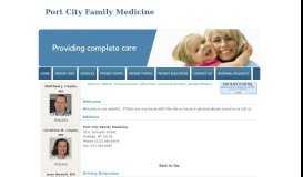 
							         Port City Family Medicine								  
							    