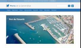 
							         Port de l'Estartit - Ports de la Generalitat								  
							    