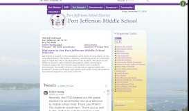 
							         Port Jefferson Middle School - Port Jefferson School District Our Schools								  
							    