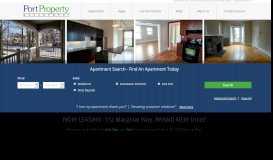 
							         Port Property Management - Apartments For Rent								  
							    