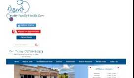 
							         Port Richey Family Doctor | Contact Us - Trinity Family Health Care ...								  
							    