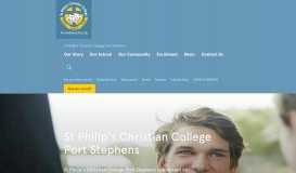 
							         Port Stephens - St. Philip's Christian College								  
							    