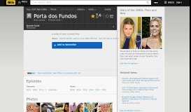 
							         Porta dos Fundos (TV Series 2012– ) - IMDb								  
							    