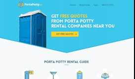 
							         Porta Potty Rental - Find Low Prices on Portable Toilets								  
							    