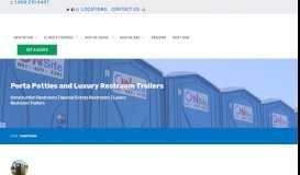 
							         Porta Potty Rental | Restroom Trailer Rental | On Site								  
							    