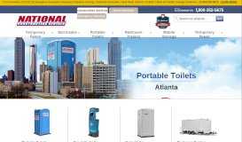 
							         Porta Potty Rentals in Atlanta | Clean & Affordable Portable Toilets								  
							    