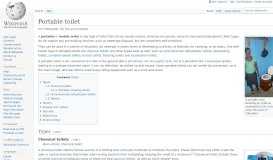 
							         Portable toilet - Wikipedia								  
							    