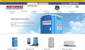
							         Portable Toilets | Porta Potties | National Construction Rentals								  
							    