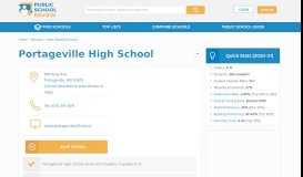 
							         Portageville High School Profile (2018-19) | Portageville, MO								  
							    