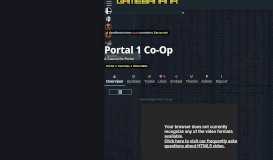 
							         Portal 1 Co-Op | Portal Tutorials - GameBanana								  
							    