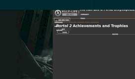 
							         Portal 2 Achievements and Trophies | Half-Life Wiki | FANDOM ...								  
							    