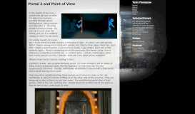 
							         Portal 2 and Point of View - tevis thompson								  
							    