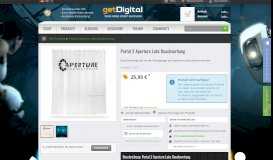 
							         Portal 2 Aperture Labs Duschvorhang | getDigital								  
							    