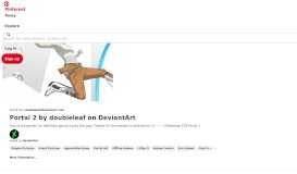 
							         Portal 2 by doubleleaf.deviantart.com #fanart - Chell | video games ...								  
							    