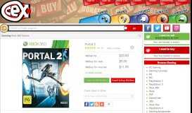 
							         Portal 2 - CeX (AU): - Buy, Sell, Donate								  
							    