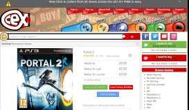 
							         Portal 2 - CeX (UK): - Buy, Sell, Donate								  
							    