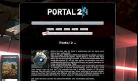 
							         Portal 2 Chapter 8: The Itch Walkthrough / Wheatley Testchambers ...								  
							    