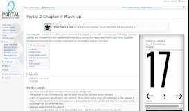 
							         Portal 2 Chapter 9 Mash-up - Portal Wiki								  
							    