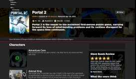 
							         Portal 2 Characters - Giant Bomb								  
							    