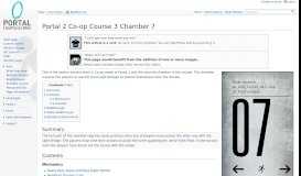 
							         Portal 2 Co-op Course 3 Chamber 7 - Portal Wiki								  
							    