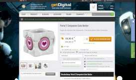 
							         Portal 2 Companion Cube Becher | getDigital								  
							    